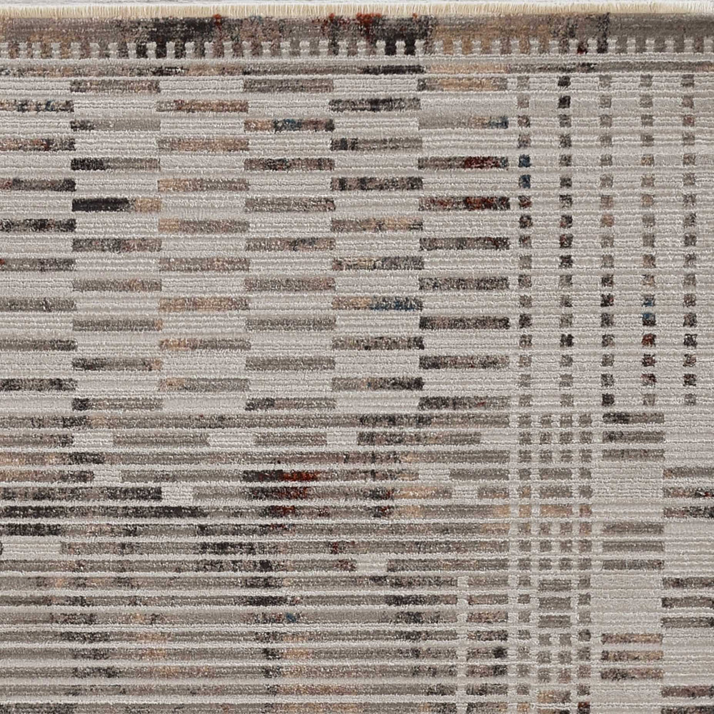 94 X 130 Natural Polyester Rug - Homeroots - Flyclothing LLC