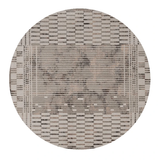 8' Natural Round Area Rug - Homeroots