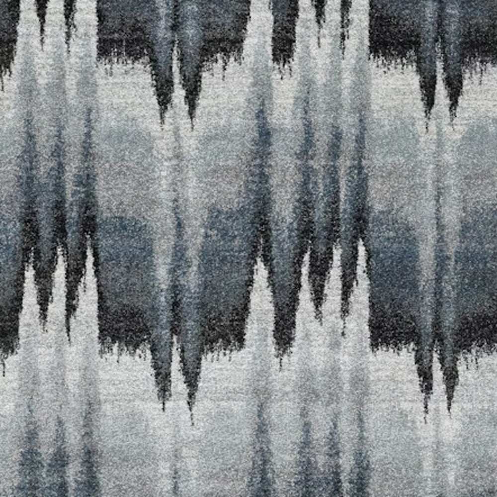 94 X 130 Blue Ivory Polypropylene Rug - Homeroots - Flyclothing LLC