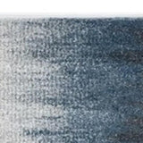 5' X 8' Ivory Or Blue Gradient Bordered Indoor Area Rug - Homeroots