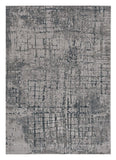 10' X 13' Gray and Ivory Abstract Area Rug - Homeroots