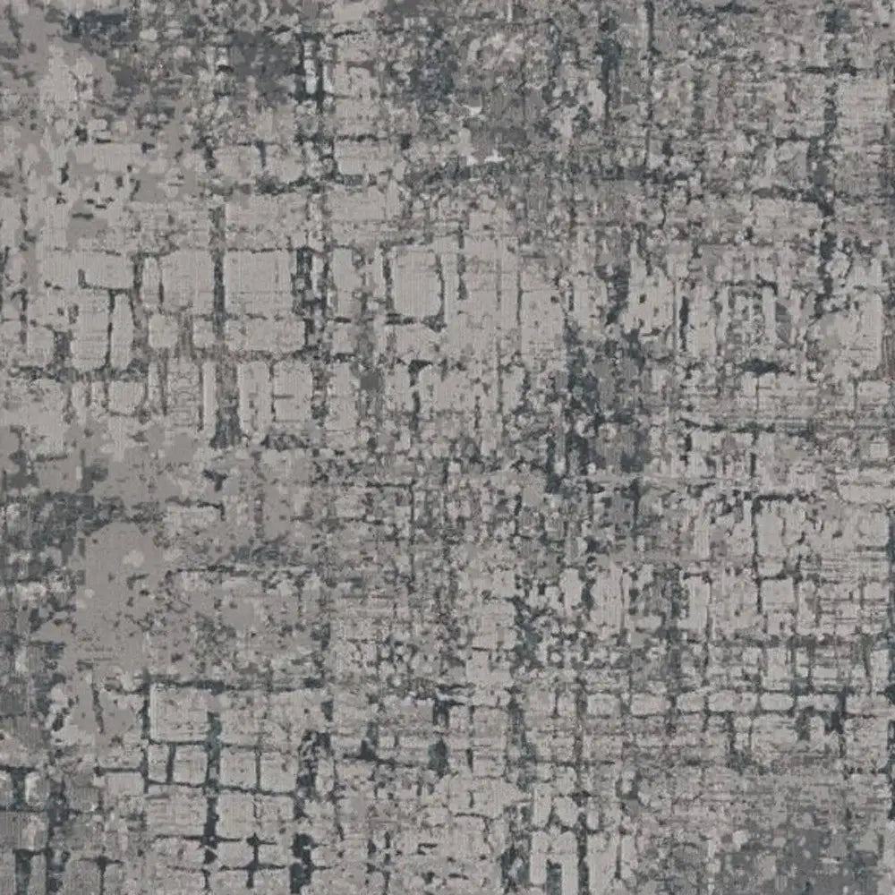 10' X 13' Gray and Ivory Abstract Area Rug - Homeroots - Flyclothing LLC