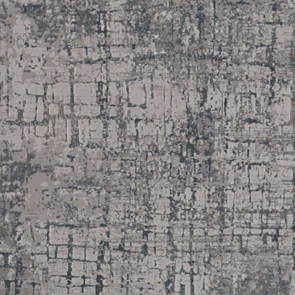 10' X 13' Gray and Ivory Abstract Area Rug - Homeroots - Flyclothing LLC