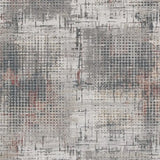 8' X 11' Ivory Gray and Gold Abstract Area Rug - Homeroots - Flyclothing LLC