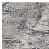 7' X 10' Gray Abstract Area Rug - Homeroots