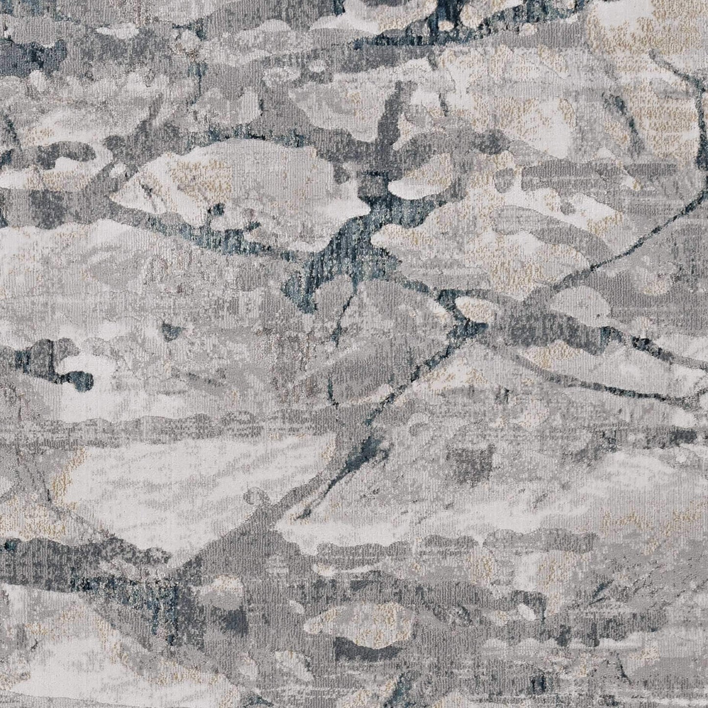 10' X 13' Gray Abstract Area Rug - Homeroots - Flyclothing LLC