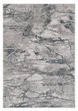 10' X 13' Gray Abstract Area Rug - Homeroots