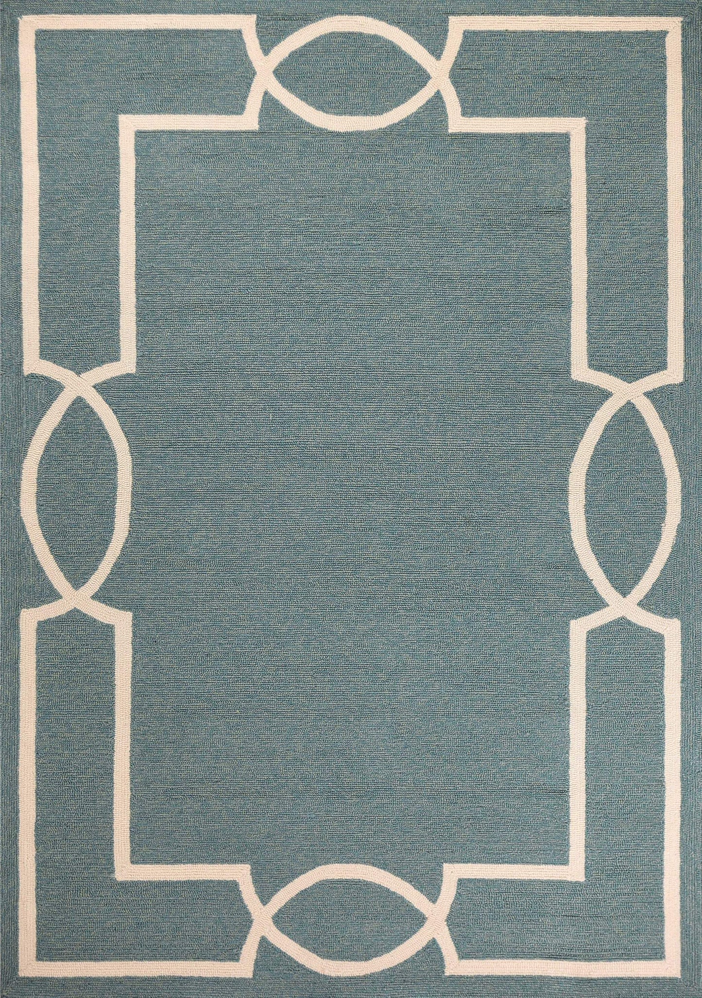3' X 5' Gray and Ivory Handmade Indoor Outdoor Area Rug - Homeroots - Flyclothing LLC