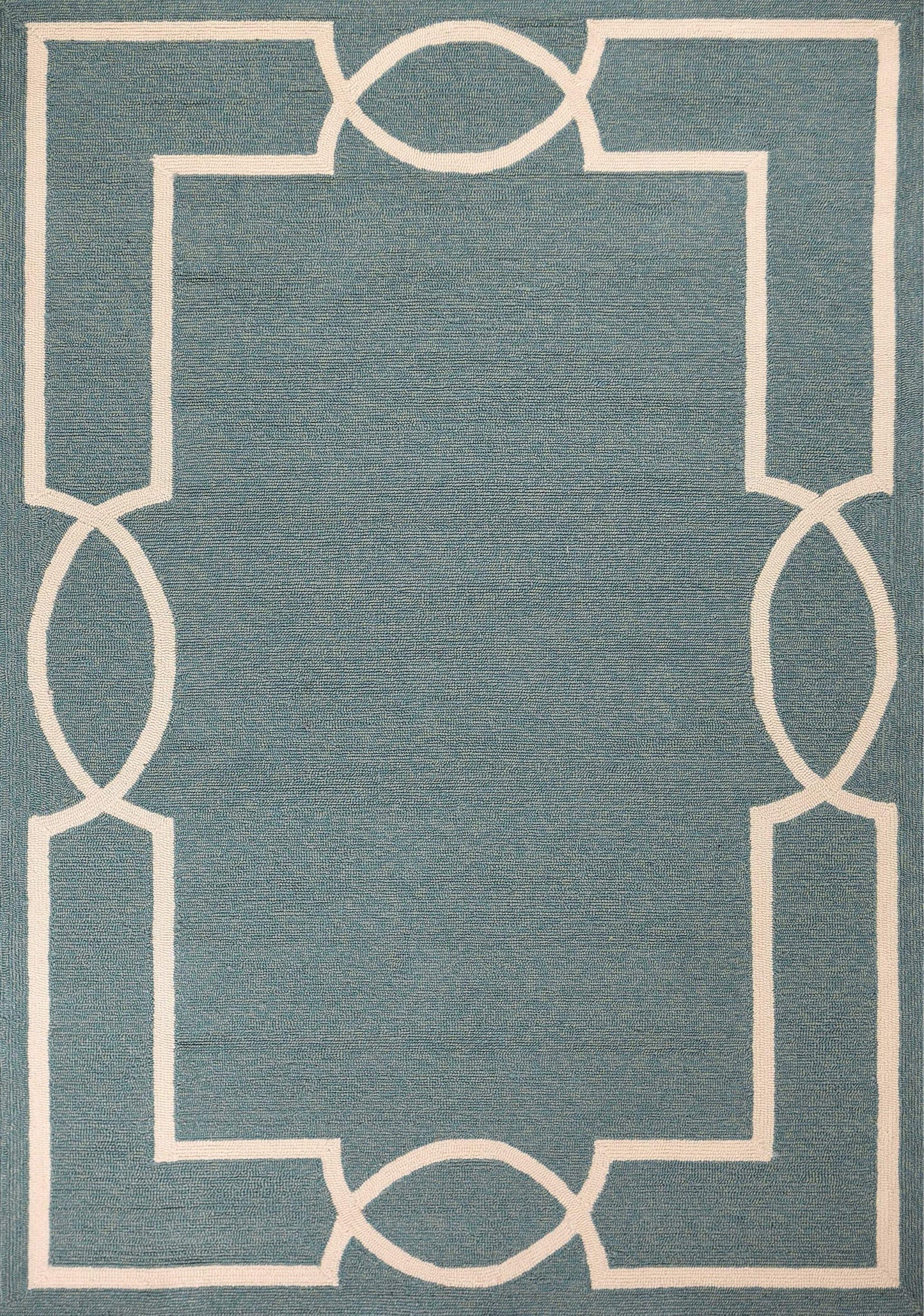 3' X 5' Gray and Ivory Handmade Indoor Outdoor Area Rug - Homeroots - Flyclothing LLC