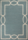 3' X 5' Gray and Ivory Handmade Indoor Outdoor Area Rug - Homeroots - Flyclothing LLC