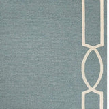 7' X 10' Gray and Ivory Round Handmade Indoor Outdoor Area Rug - Homeroots - Flyclothing LLC