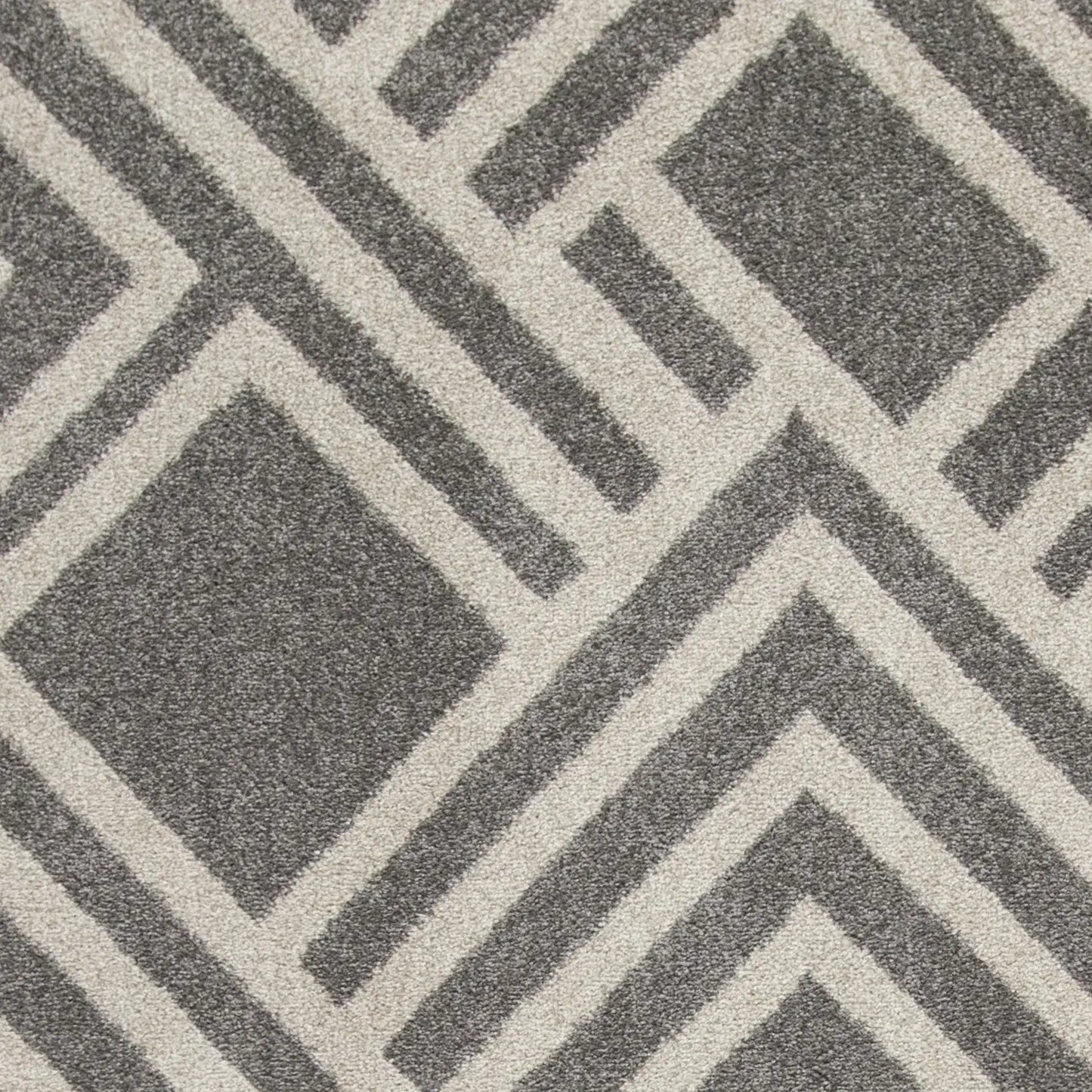 3' X 5' Gray Striped Indoor Outdoor Area Rug - Homeroots - Flyclothing LLC