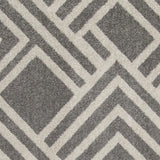 3' X 5' Gray Striped Indoor Outdoor Area Rug - Homeroots - Flyclothing LLC