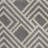 7' X 10' Gray Geometric Indoor Outdoor Area Rug - Homeroots - Flyclothing LLC