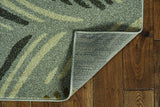 3' X 5' Gray Tropical Botanical Area Rug - Homeroots - Flyclothing LLC