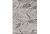 3' X 5' Gray Tropical Botanical Area Rug - Homeroots - Flyclothing LLC