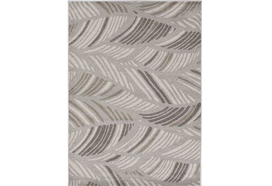 3' X 5' Gray Tropical Botanical Area Rug - Homeroots - Flyclothing LLC