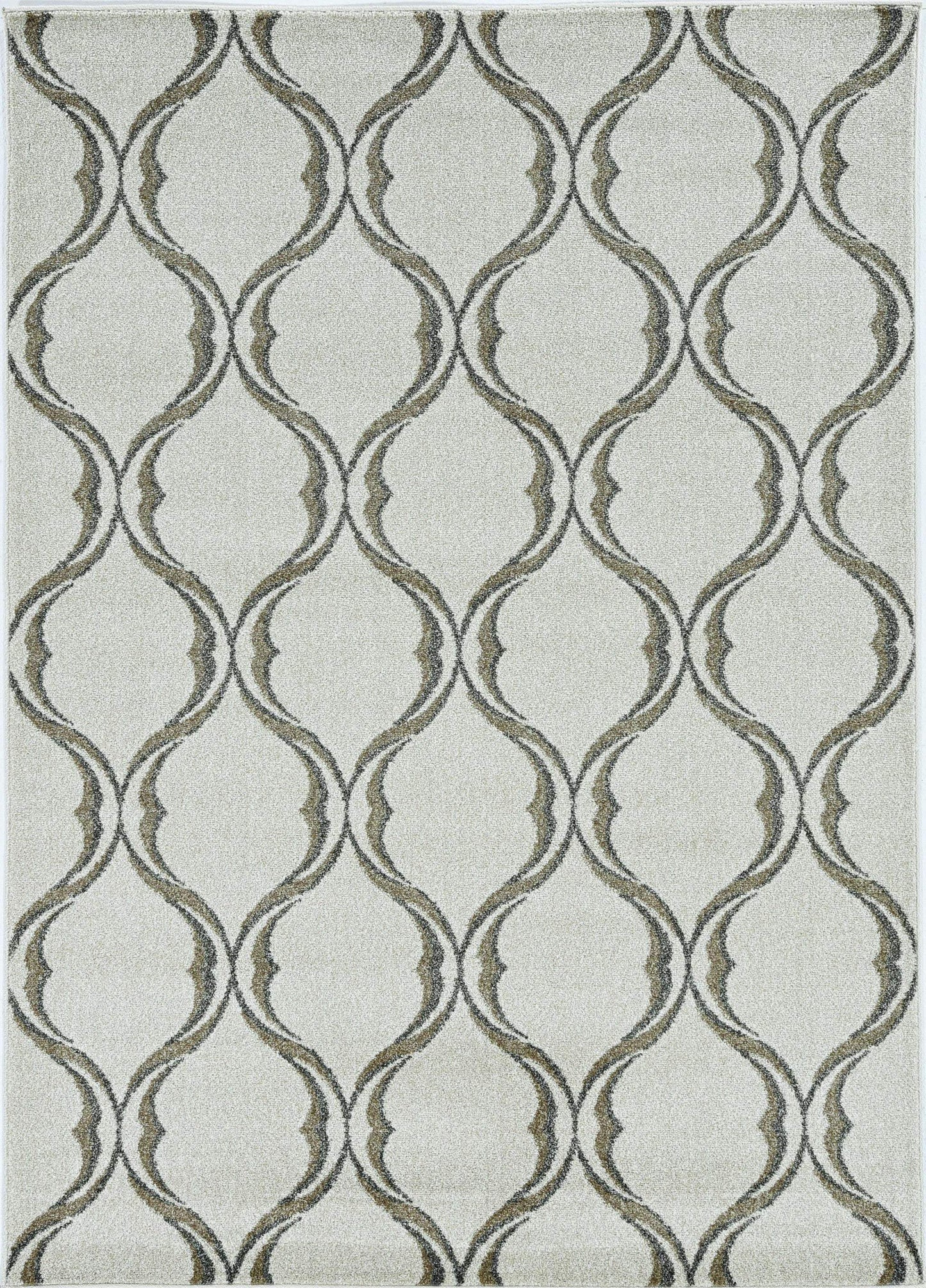 3' X 5' Sand Polypropylene Rug - Homeroots - Flyclothing LLC