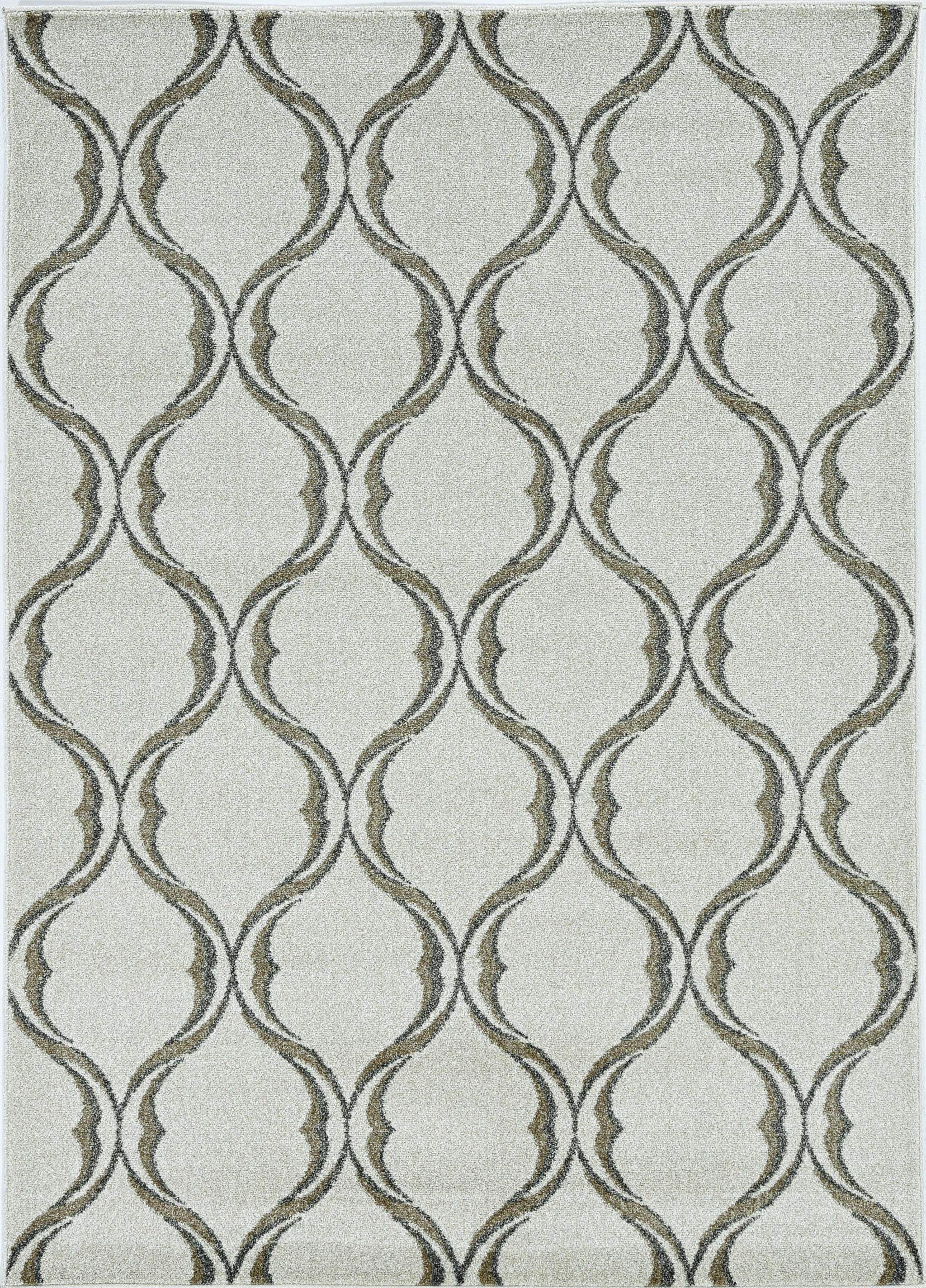 3' X 5' Sand Polypropylene Rug - Homeroots - Flyclothing LLC