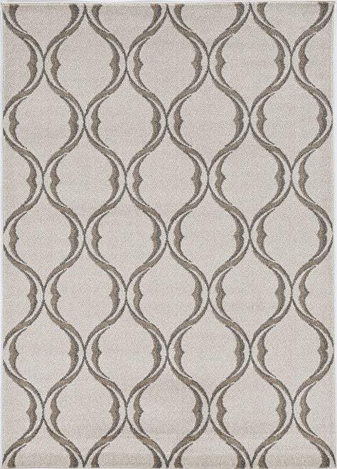 3' X 5' Sand Polypropylene Rug - Homeroots - Flyclothing LLC