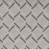 5' X 8' Gray Geometric Indoor Outdoor Area Rug - Homeroots - Flyclothing LLC