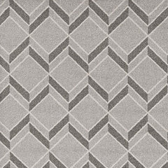5' X 8' Gray Geometric Indoor Outdoor Area Rug