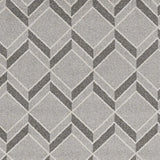 7' X 10' Gray Geometric Indoor Outdoor Area Rug - Homeroots - Flyclothing LLC