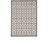 2' X 3' Ivory Or Grey Diamond Pattern Accent Rug - Homeroots - Flyclothing LLC