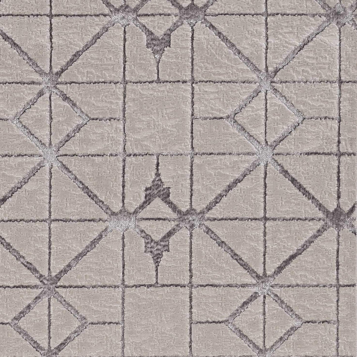 79 X 114 Ivory Or Silver Polypropylene Or Polyester Rug - Homeroots - Flyclothing LLC