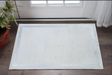 3' X 5' Gray and Ivory Area Rug - Homeroots