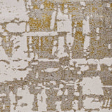 3' X 5' Ivory Or Gold Abstract Area Rug - Homeroots - Flyclothing LLC