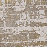 7' X 10' Ivory Gold Machine Woven Abstract Indoor Area Rug - Homeroots - Flyclothing LLC