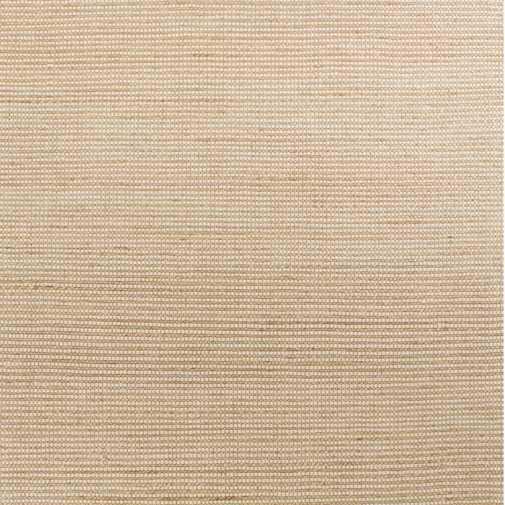 5' X 7' Ivory Hand Woven Jute And Wool Indoor Area Rug