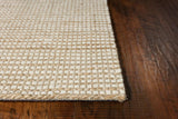 5' X 7' Ivory Hand Woven Jute And Wool Indoor Area Rug - Homeroots - Flyclothing LLC