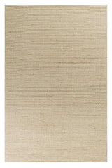 7' X 10' Ivory Hand Woven Wool And Jute Indoor Area Rug - Homeroots - Flyclothing LLC