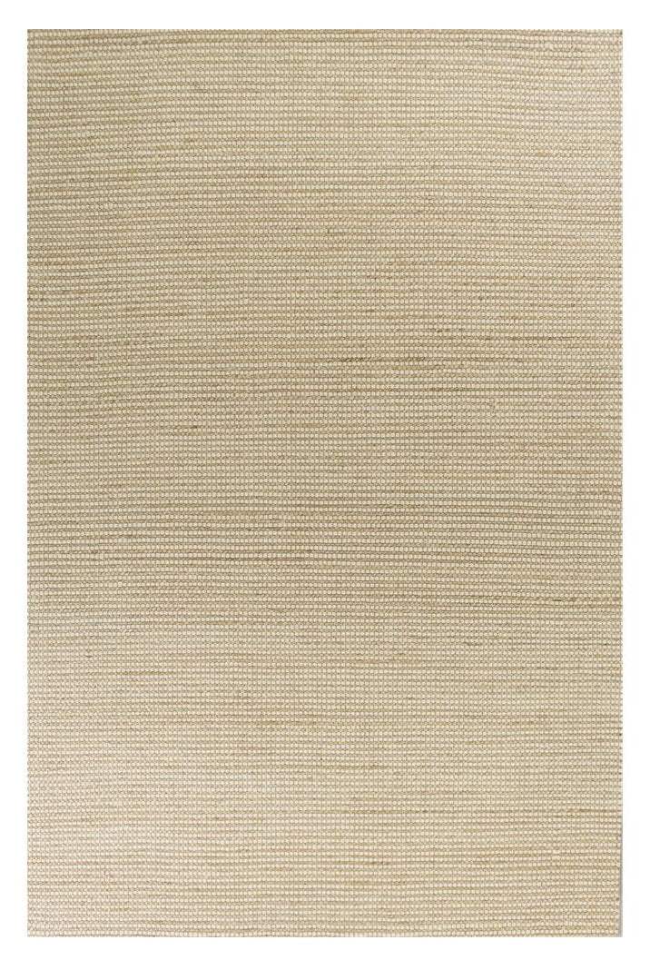 7' X 10' Ivory Hand Woven Wool And Jute Indoor Area Rug - Homeroots - Flyclothing LLC
