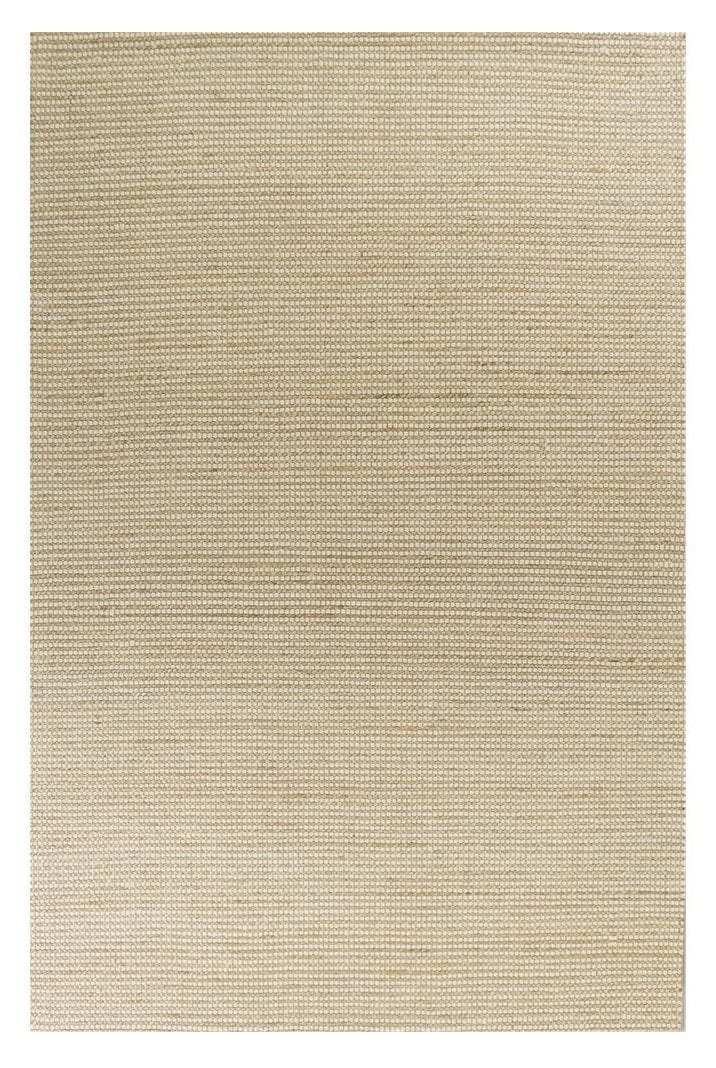 7' X 10' Ivory Hand Woven Wool And Jute Indoor Area Rug - Homeroots - Flyclothing LLC