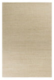7' X 10' Ivory Hand Woven Wool And Jute Indoor Area Rug - Homeroots
