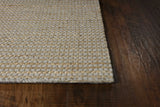 5' X 7' Grey Hand Woven Wool And Jute Indoor Area Rug - Homeroots - Flyclothing LLC