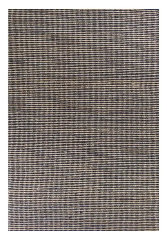 8' X 11' Blue Hand Woven Wool And Jute Indoor Area Rug - Homeroots - Flyclothing LLC