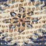 3' X 5' Blue Medallion Hand Woven Area Rug - Homeroots - Flyclothing LLC