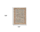 102 X 138 Spa Jute Or Polyester Rug - Homeroots - Flyclothing LLC