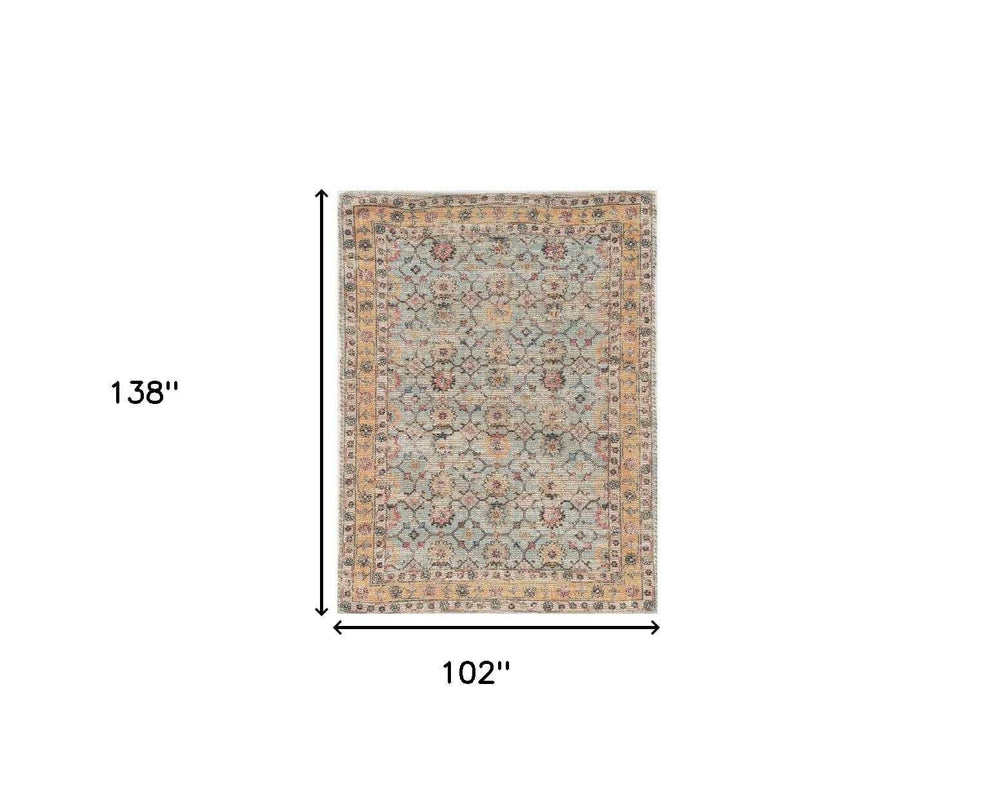 102 X 138 Spa Jute Or Polyester Rug - Homeroots - Flyclothing LLC