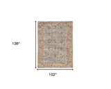102 X 138 Spa Jute Or Polyester Rug - Homeroots