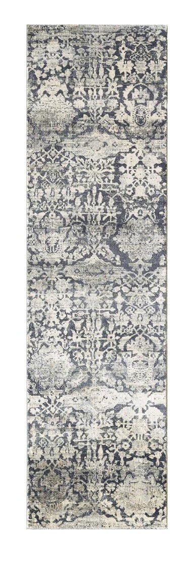 8' X 8' Gray Runner Rug