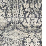 8' X 8' Gray Runner Rug - Homeroots