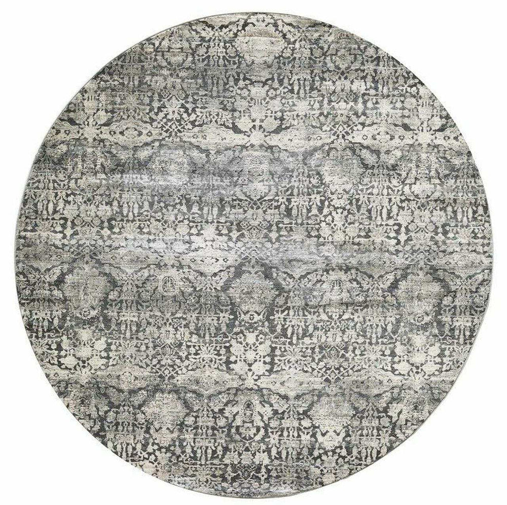 8' X 8' Gray Area Rug - Homeroots - Flyclothing LLC