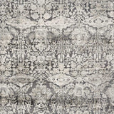 9' X 13' Gray Floral Area Rug - Homeroots - Flyclothing LLC