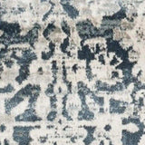 5' X 8' Teal Floral Area Rug - Homeroots - Flyclothing LLC