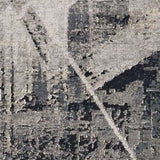 9' X 13' Gray Abstract Area Rug - Homeroots - Flyclothing LLC
